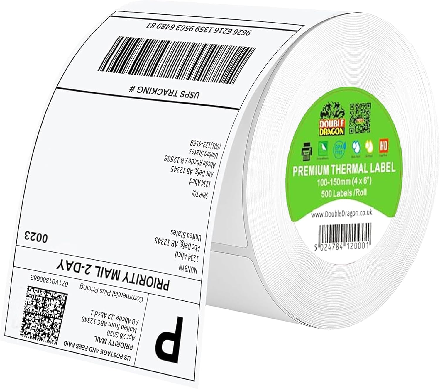 Double Dragon 4×6 product packaging