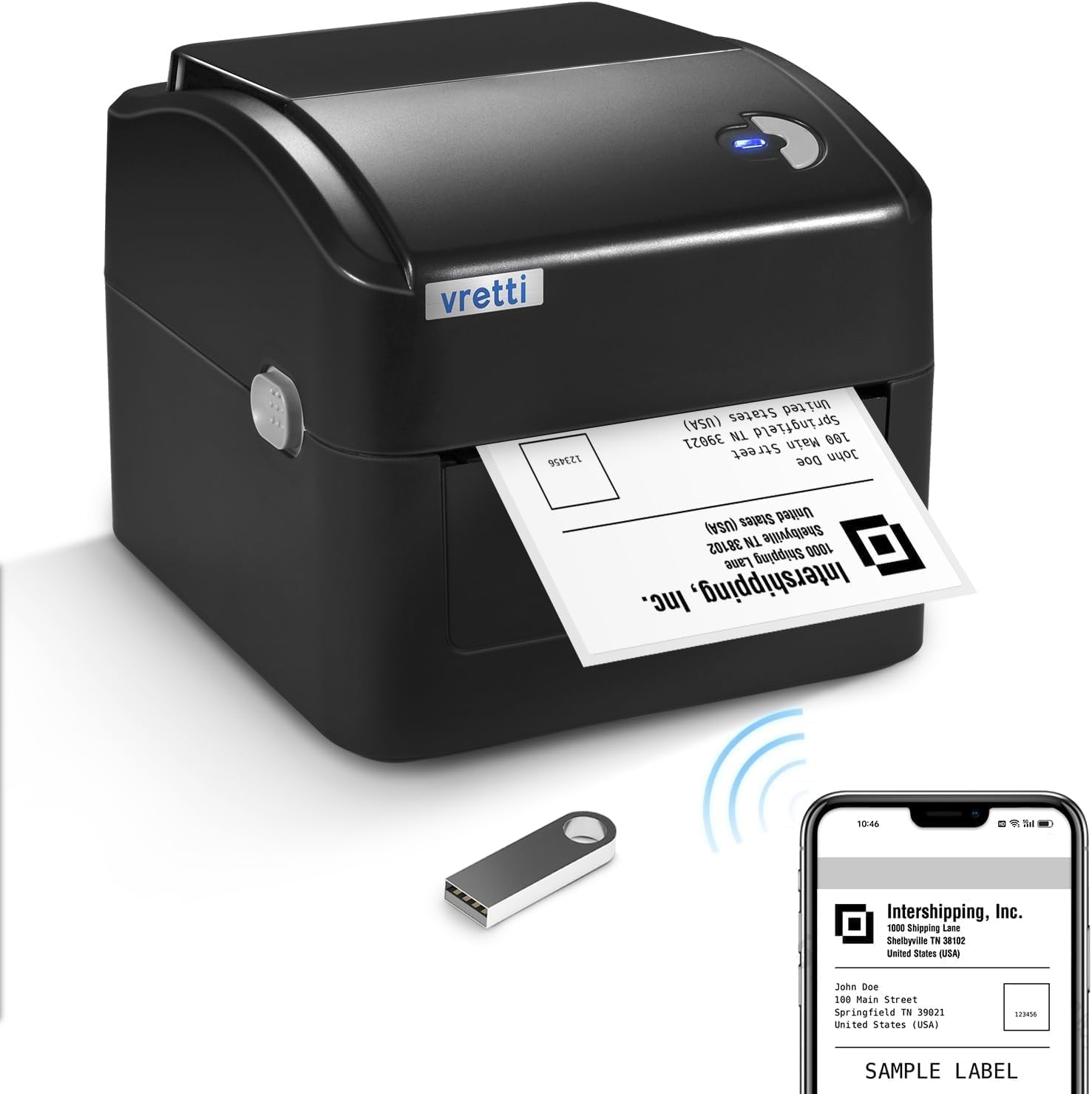 vretti 420B · Wi-Fi — manufacturer photograph